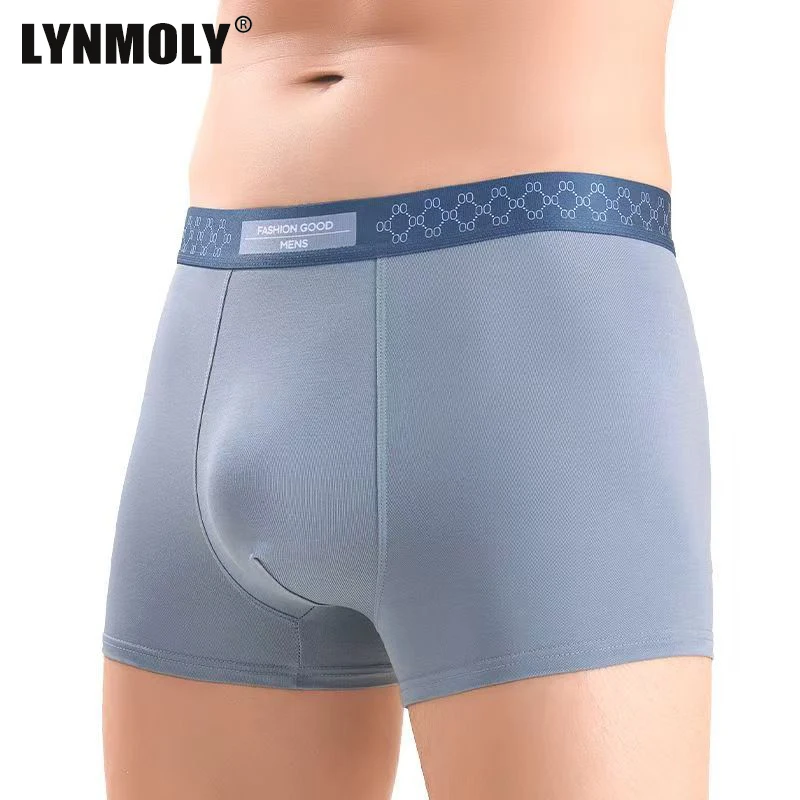

1/2/3/4 шт., хлопковые мужские боксеры, мягкое спортивное дышащее четырехсезонное мужское нижнее белье, модное модное нижнее белье-боксеры, большие размеры
