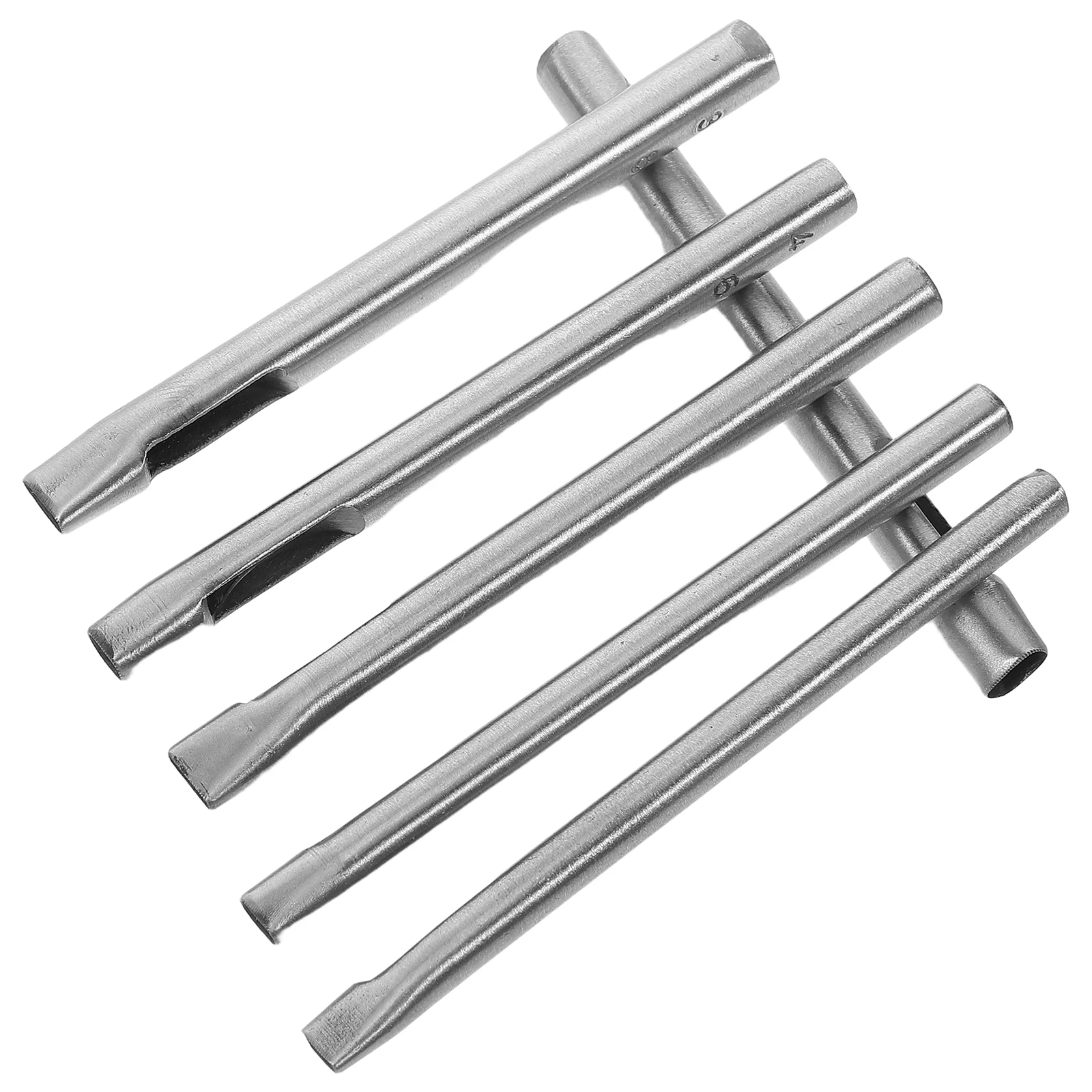 

6Pcs Durable Punch Tool Precise Oval Holes Belts Bands DIY Craft Projects Puncher Set Hole Punch for