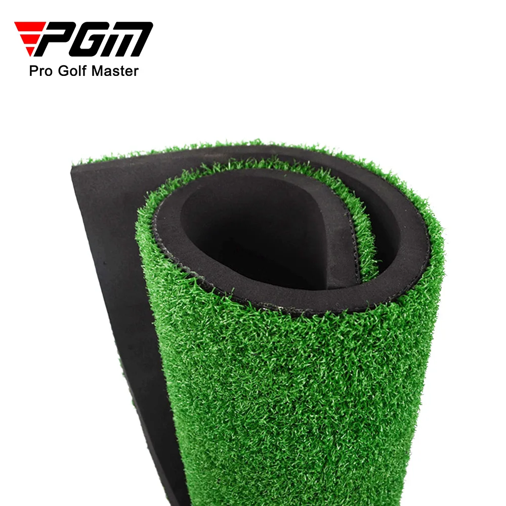 

1X1M PGM Golf Lawn Batting Mat, Indoor Outdoor Golf Clubs Practice Cushion Artificial Putting Green Golf Swing Pad DJD002