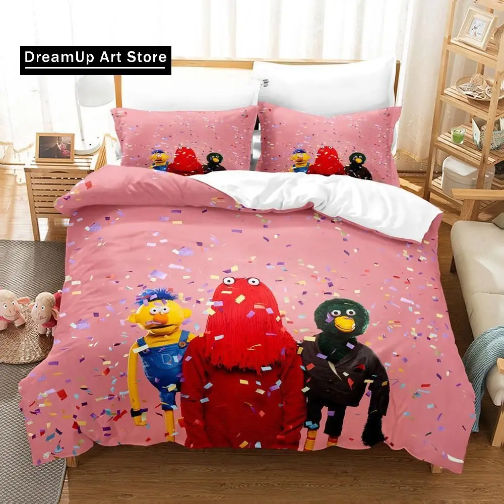 3d Print Anime Don't Hug Me I'm Scared Bedding Set Single Twin Full Queen King Size Bed Set Adult Kid Bedroom Duvet cover Sets