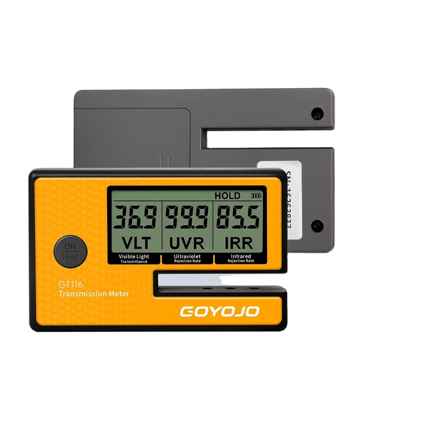 1-Year Warranty Labs 3-in-1 Digital Tint Meter Solar Film Car Transmission Meter with VL UV IR Detection for Optimal Performance