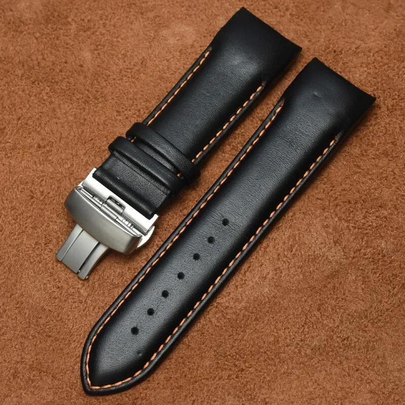 Genuine Leather Watch Band for Tissot 1853 Couturier T035410 T035617 Comfortable Watch Strap Accessories 22 23 24mm Wristband