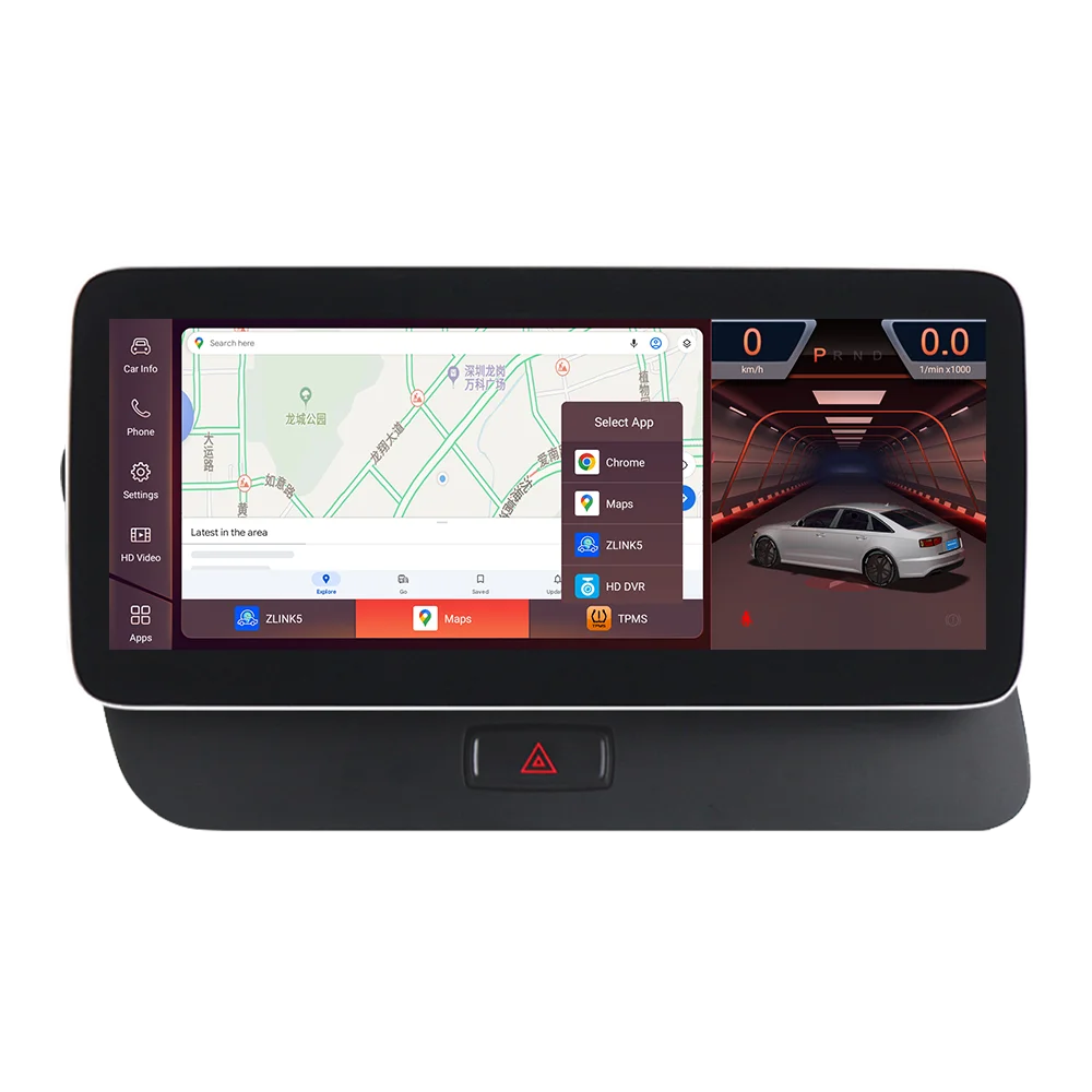 

MEKEDE Car Radio Touch Screen Snapdragon 680 8core For Audi Q5 2009-2018 360 Camera Video Music Car-play Auto