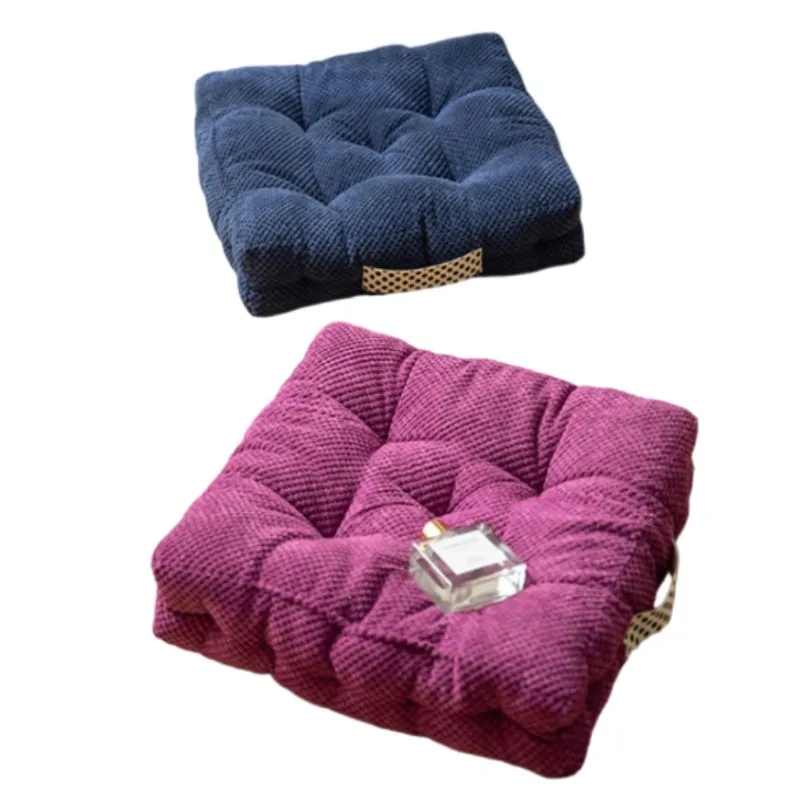 

Inyahome Fashion Simple and Thickened Corn Velvet Seat Office Chair Sofa Floor Cushion Fat Mat Futon Tatami Tloor Home Cushion