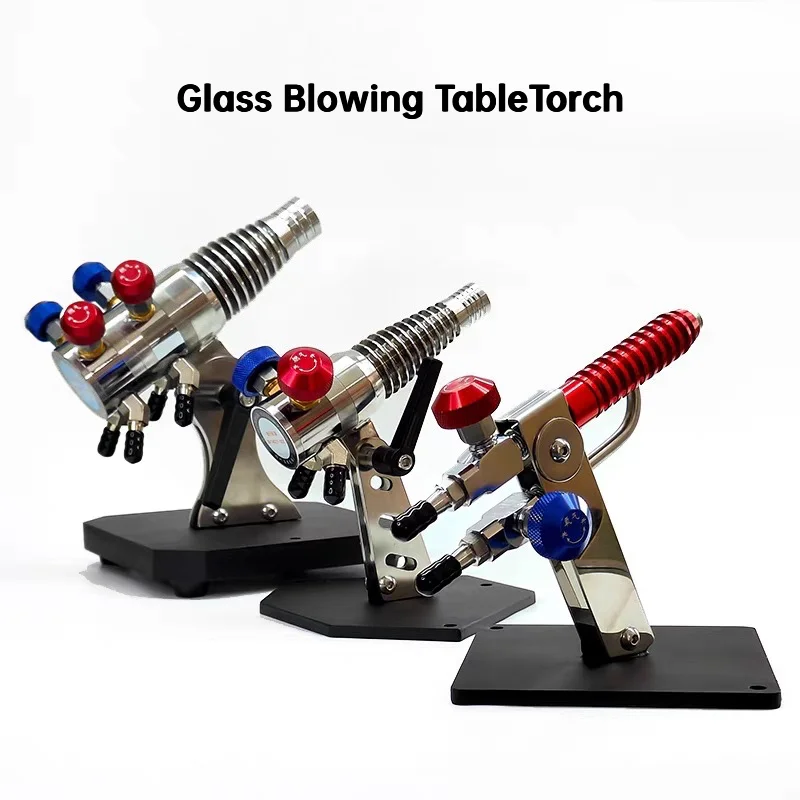 Glass Blowing Torch Lampworking Table Top Torch for Flameworking Fusing Glass DIY Tools