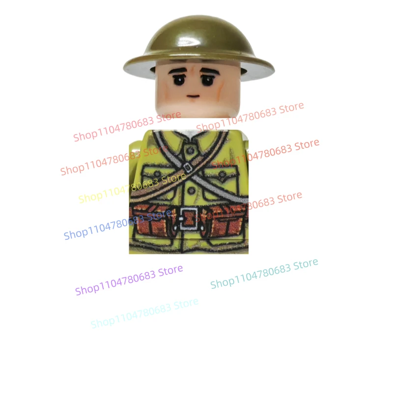 

MOC New Doll Building Blocks Mini Doll Military Commander High-precision Toy Ornaments Splicing Holiday Gift Collection