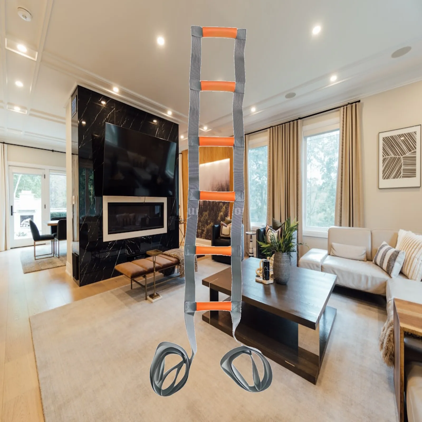 Bed Ladder Assist Pull up Bed Rope Sit up Helper Household Bed Assist Strap