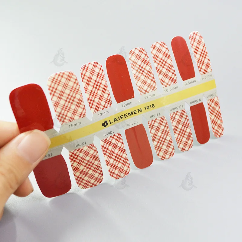 

MEBIS Amazon factory direct sales star grid nail sticker gradual change nail sticker nail polish film jewelry