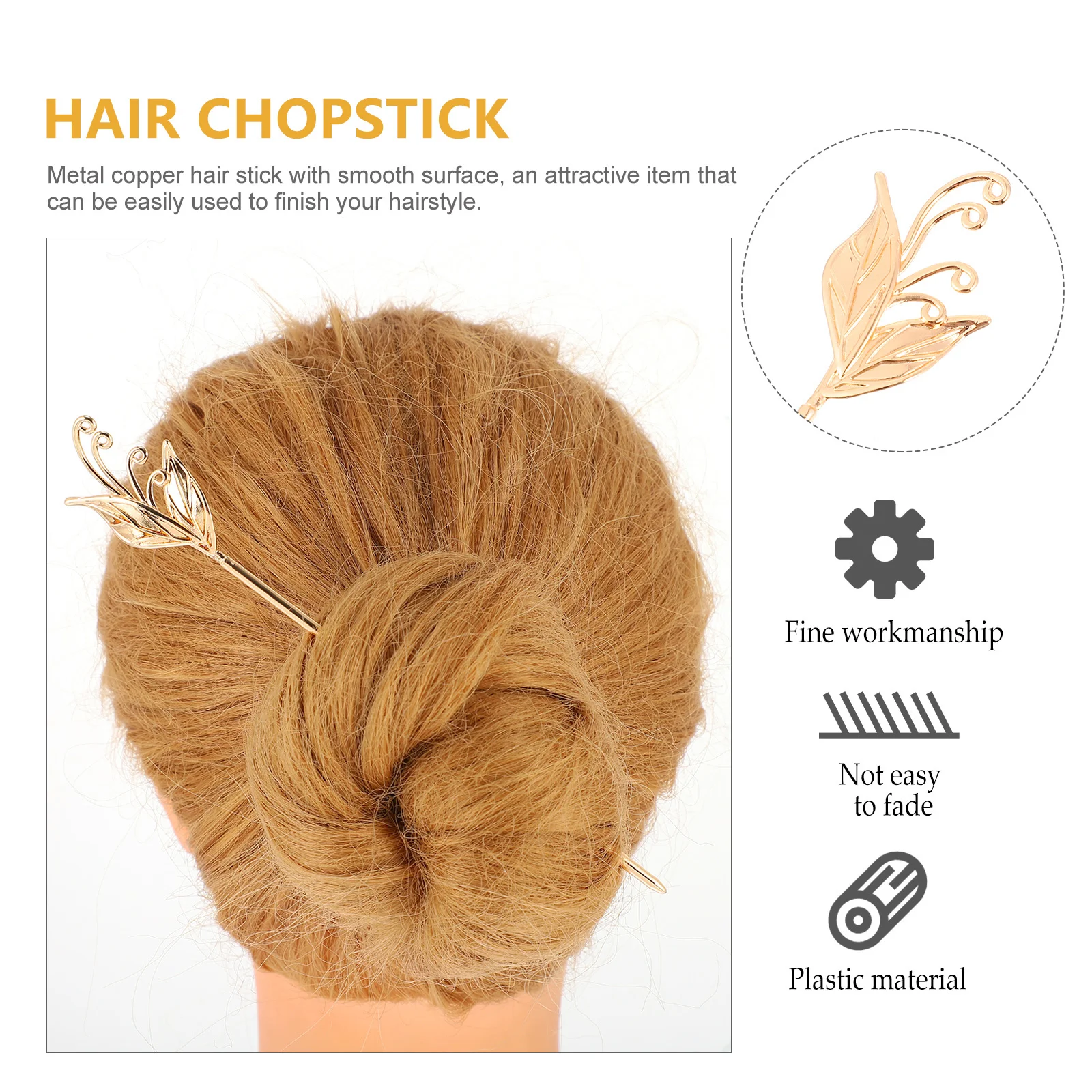 

2 шт., палочка для волос, палочка для еды, винтажная заколка для волос в китайском стиле, булочка для волос для повседневного ношения, свадебных вечеринок, женщин