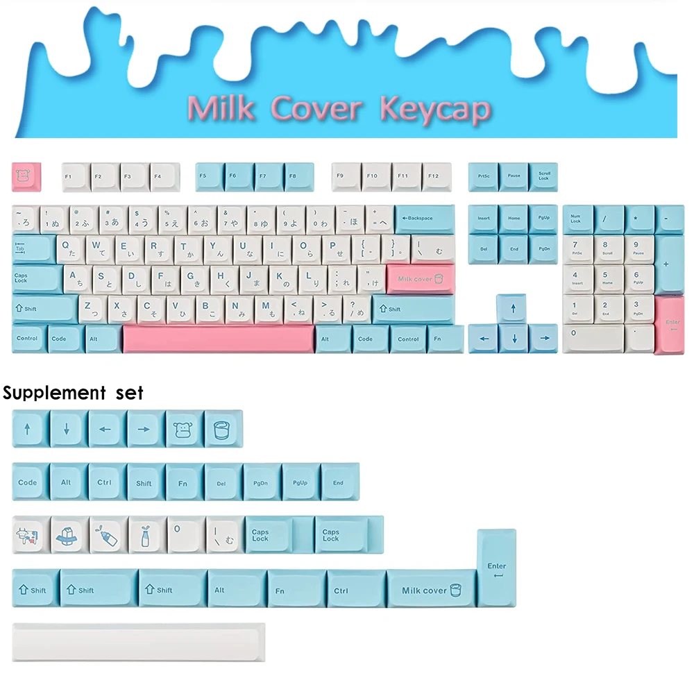 PBT Keycap 137 Key profilo XDA personalizzato per Cherry MX Switch tastiera meccanica Anne Pro 2/GK61