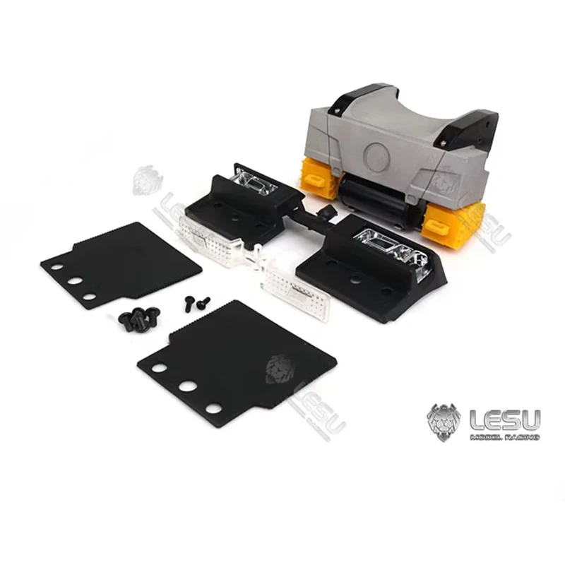 RC 1/14 Bumper Tail Beam Tail Upgrade Piece for Tamiya Tractor Remote Control Truck Model DIY Parts Accessory