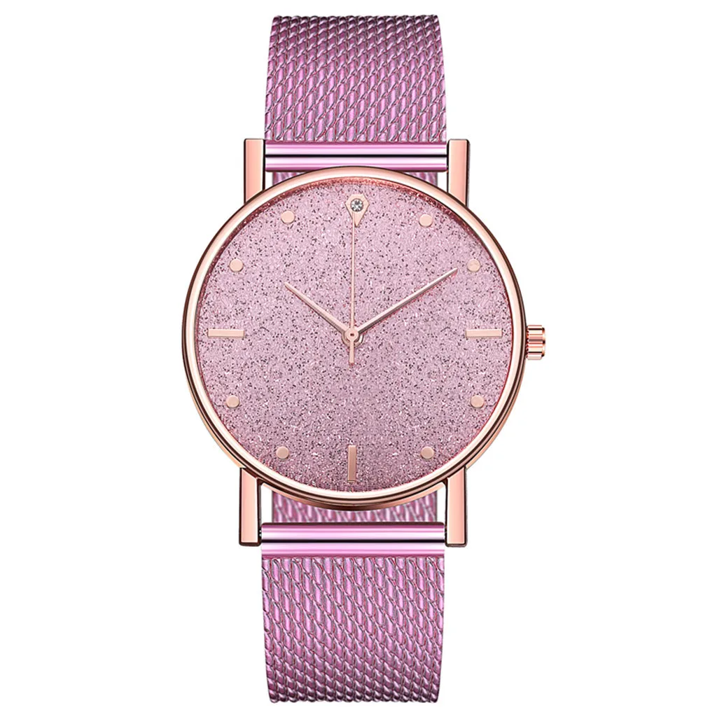 Orologi da donna di lusso 2024 orologio con movimento al quarzo profilo sottile quadrante in acciaio inossidabile orologio da polso Casual Fashion Reloj Mujer