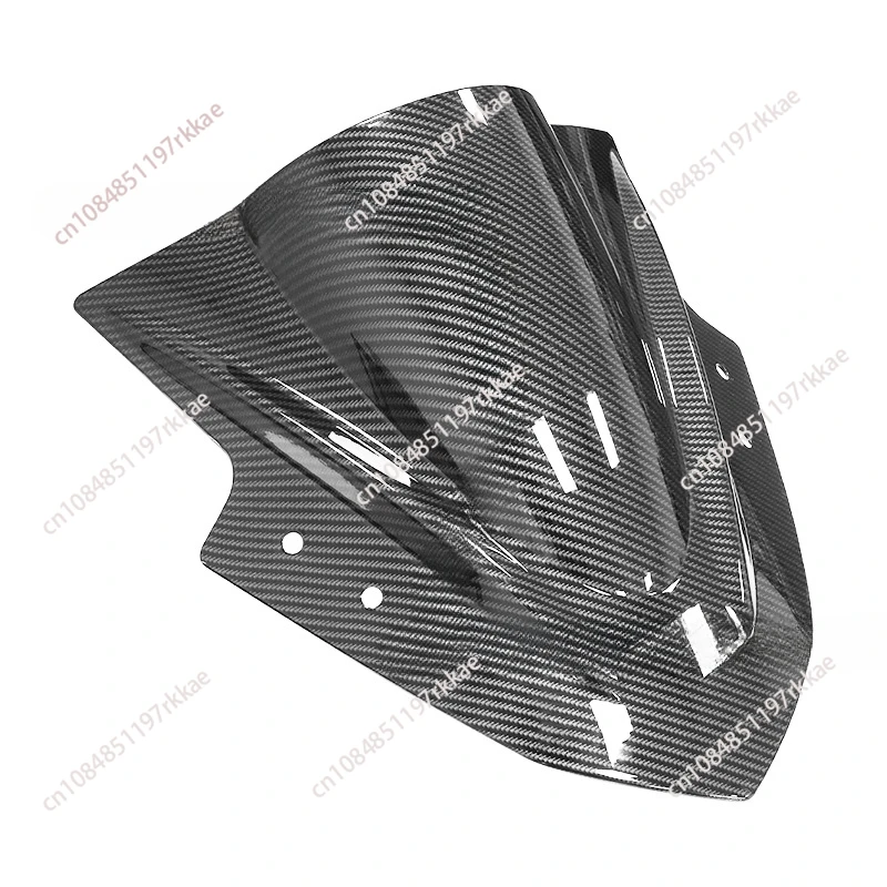 For Kawasaki Ninja 300 250 EX300 EX250L 2013-2017 14 15 16 Carbon Fiber Look Windscreen -Reference OEM 39154-0318