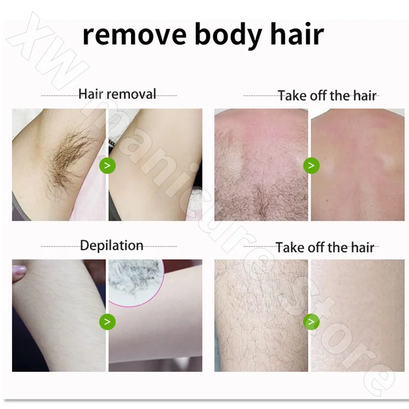 Painless Hair Removal Underarm Private Facial Body Leg Hair Remove Cream Skin Care Powerful Beauty Hair Removal for Men Women