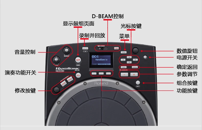 Roland Percussion plate SPD-SX spd30 HPD20 Electronic drum sampling percussion pad for professional playing