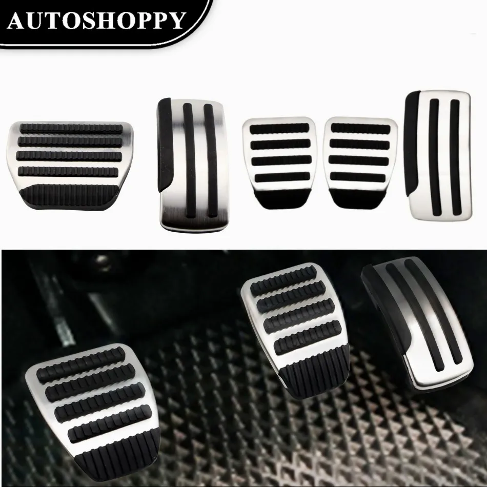 

Autoshoppy Car Auto Pad Pedals Pads for Nissan X-Trail Xtrail T31 ROGUE Qashqai J10 Teana Altima Car Stainless Steel Pedal Cover