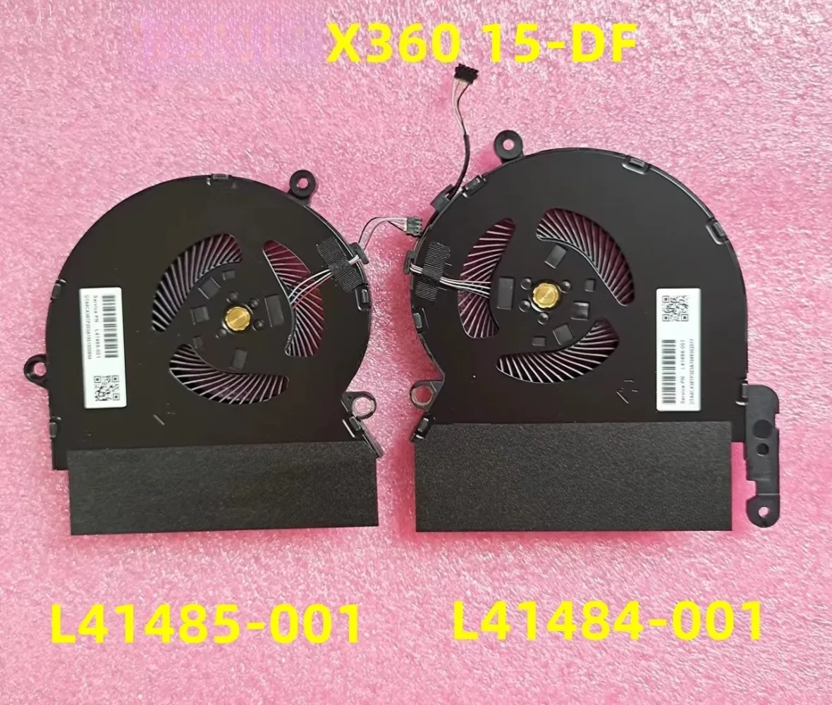 New Laptop CPUGPU Cooling Fans For HP Spectre x360 15-DF ND85C07-18C13 ND85C07-18C14 TPN-Q213 Fan L41485-001 L41484-001