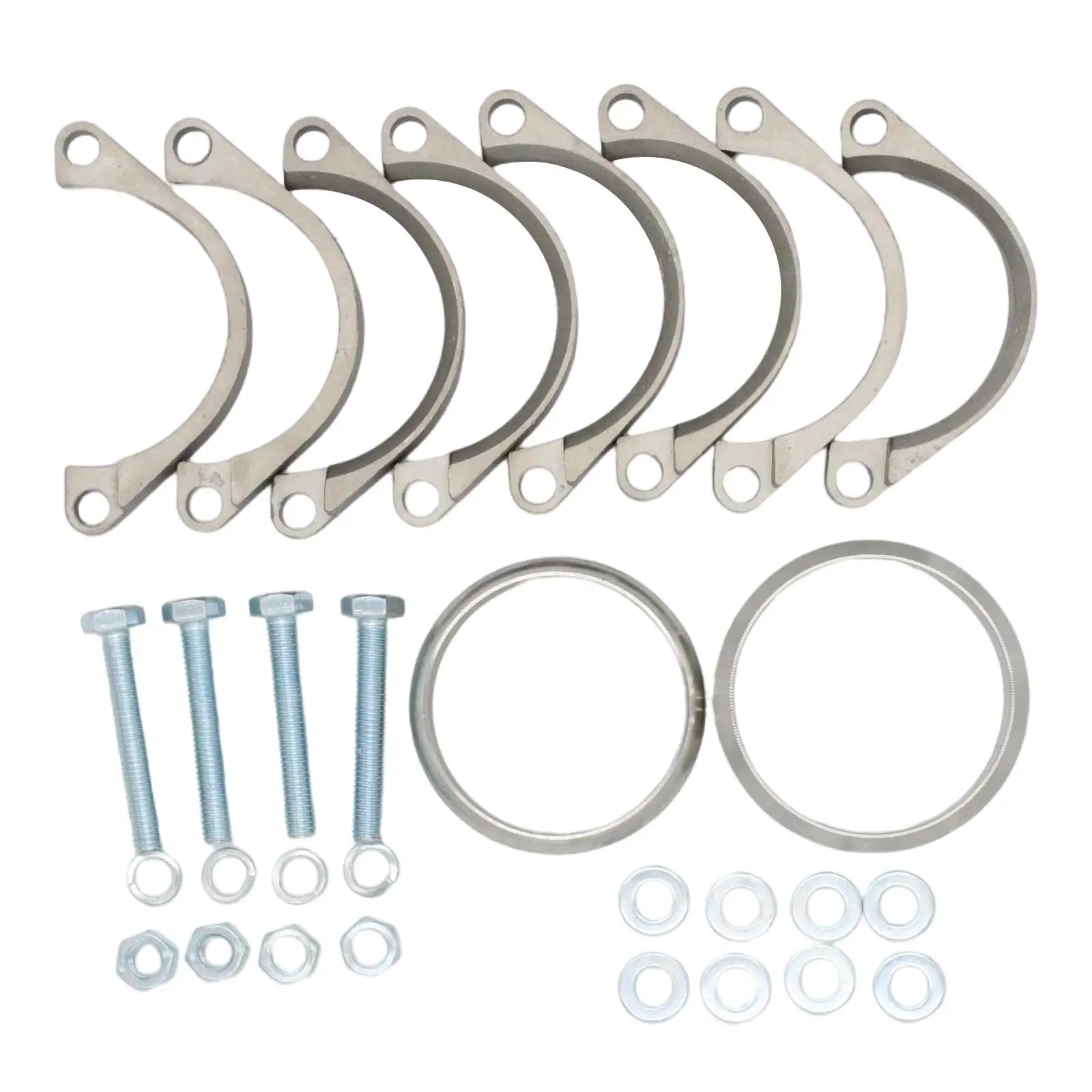 Lohobby Exhaust Flange Repair Clamp Kits ,18101405737 ,Replacement x8R0092, Fit