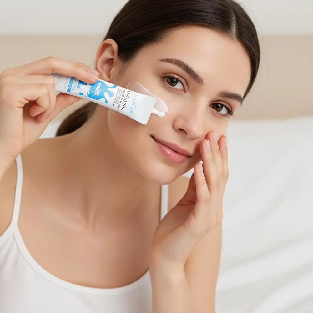 

SADOER Ceramide Milk Sleep Mask Увлажняющая и успокаивающая маска для лица с керамидами для ночного увлажнения и отшелушивания, нежная, смягчающая кожу, P9E2