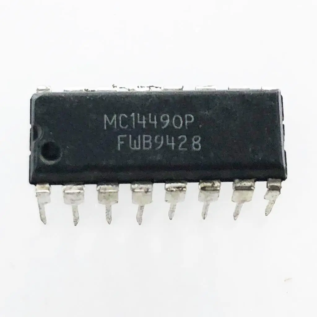 1pcs MC14490P DIP-16 MC14490 DIP16 MC14490PG DIP