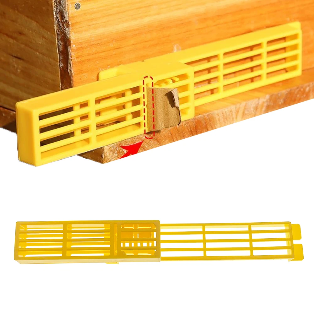 2Sets Bee Hive New Queen Reducer Plastic Anti Escape Small Holes Swarm Entrance Beekeeping Supplies Apicultura Tools Supplies