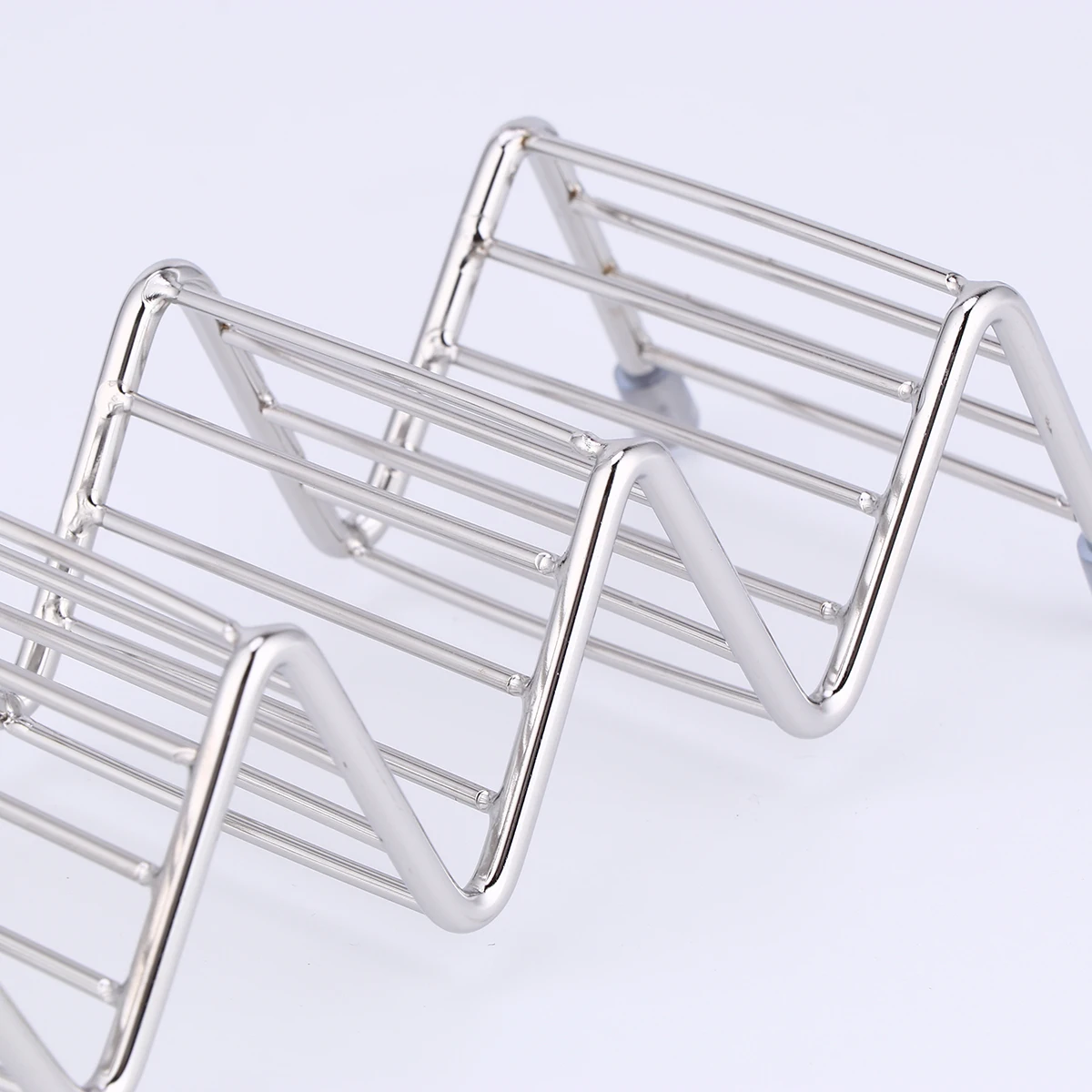 

Mexican Pancake Stand Taco Rack Stainless Steel Holder Tortilla Roll Burrito Hot Dog Kitchen Bar Pantry Party Camping Barbecue
