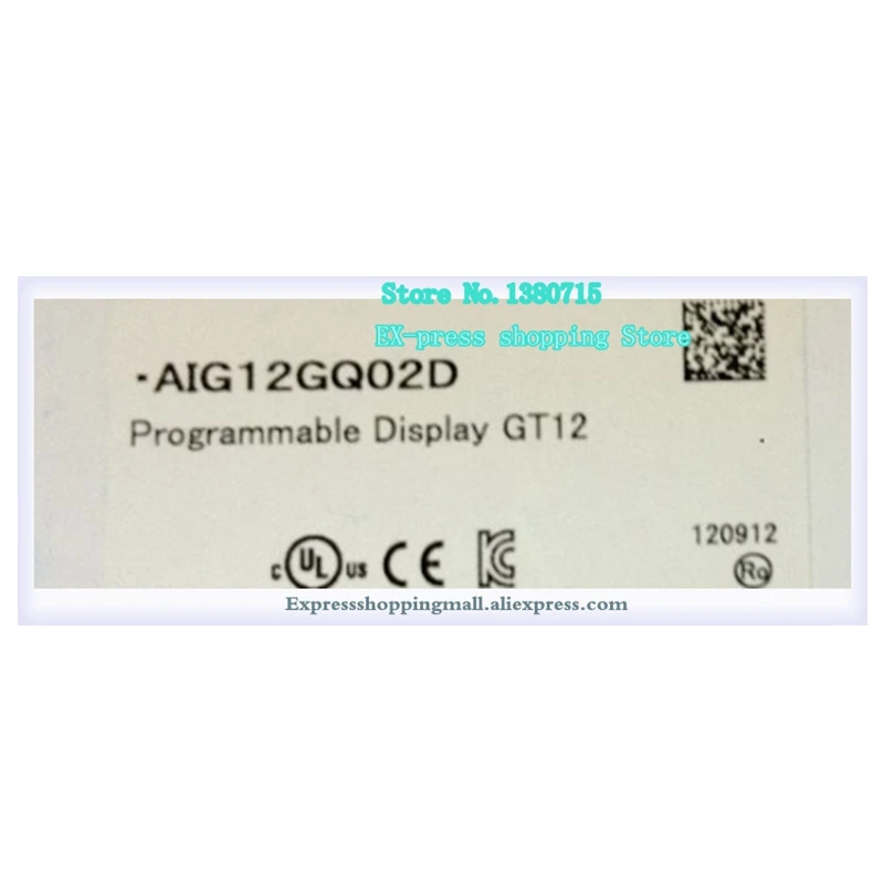 New GT12 AIG12GQ02D 4.6 Inch STN Monochrome LCD Programmable Display HMI
