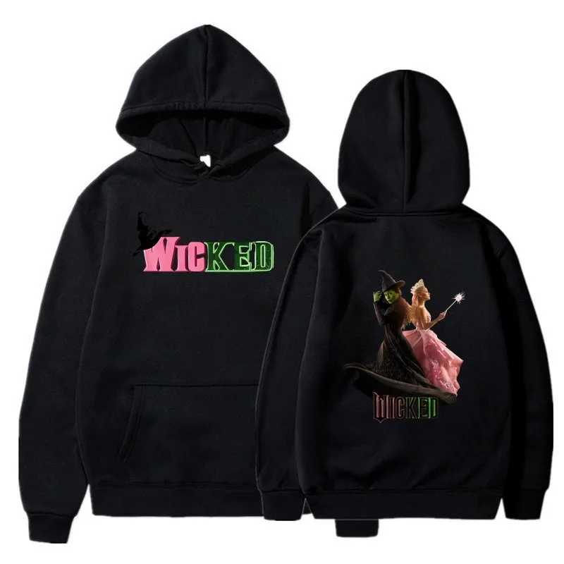 

Wicked Hoodies Cosplay Women Men Fashion HipHop Harajuku Pullover Streetwear Sweatshirts Vintage Clothing Outwear Hot Sale