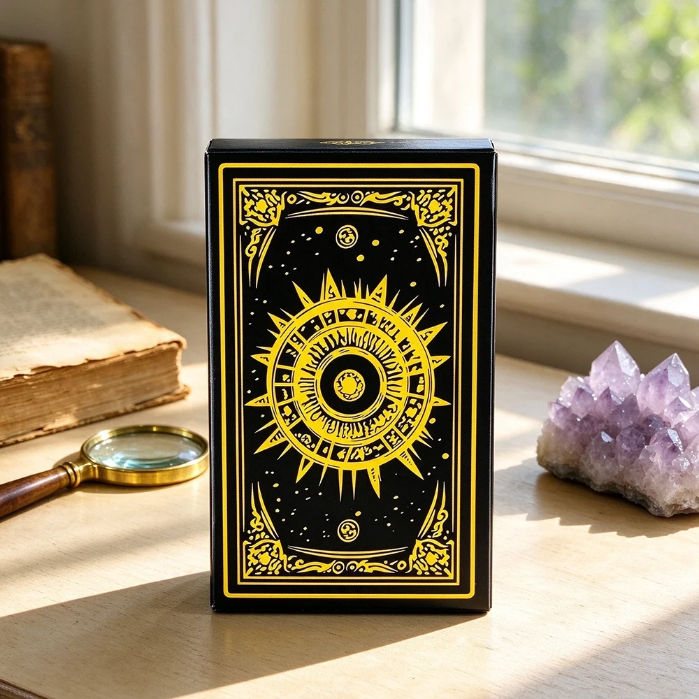 Secrets of Tarot Cards 78 Cards Russian Versions Divination Fortune‑telling Board Game for Family Party Entertainment Game