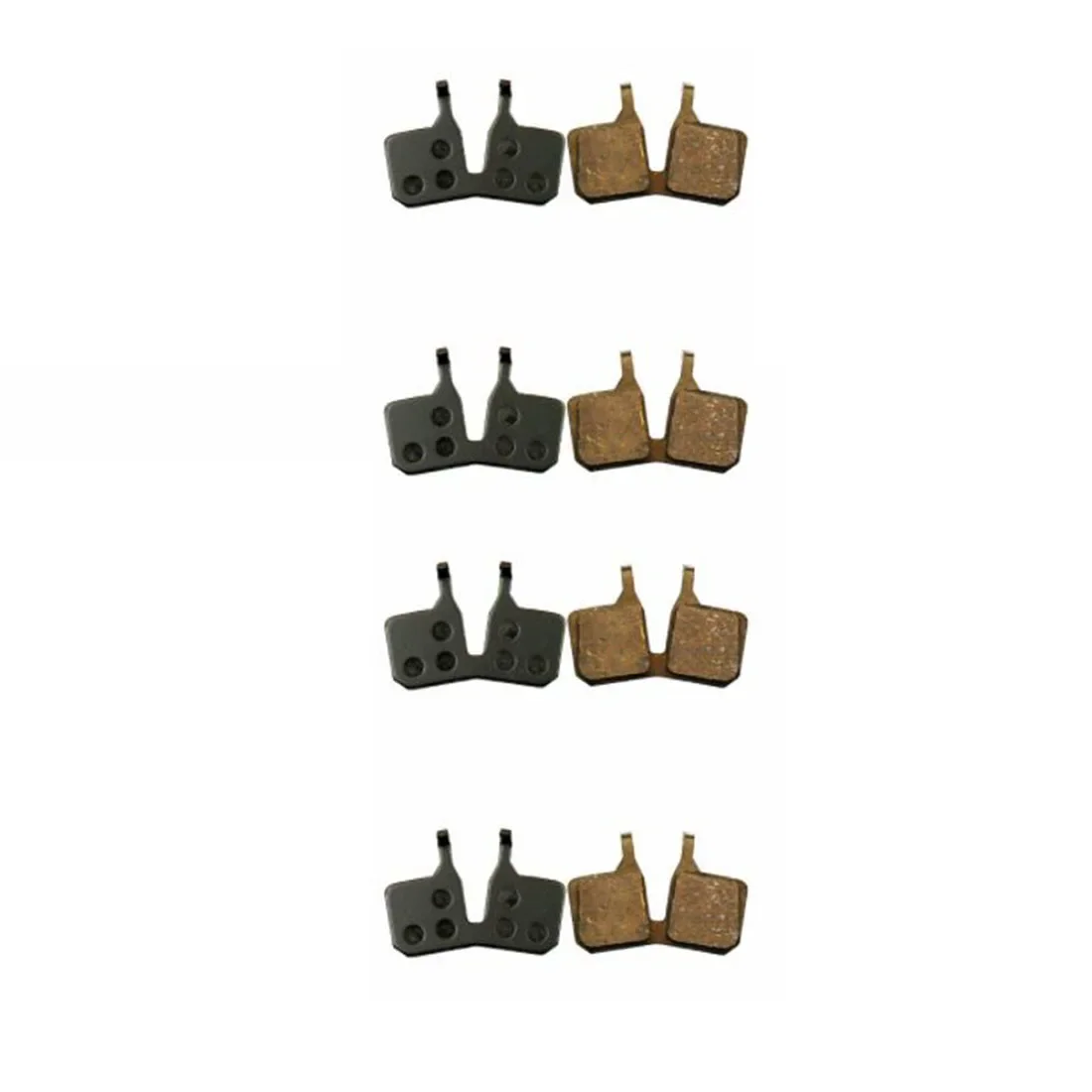 

4 Pairs MTB Mountain Bike Bicycle Disc Brake Pads For Mt5 Mt7 Cycling Organic Resin Disc Brake Pads Bicycle Parts