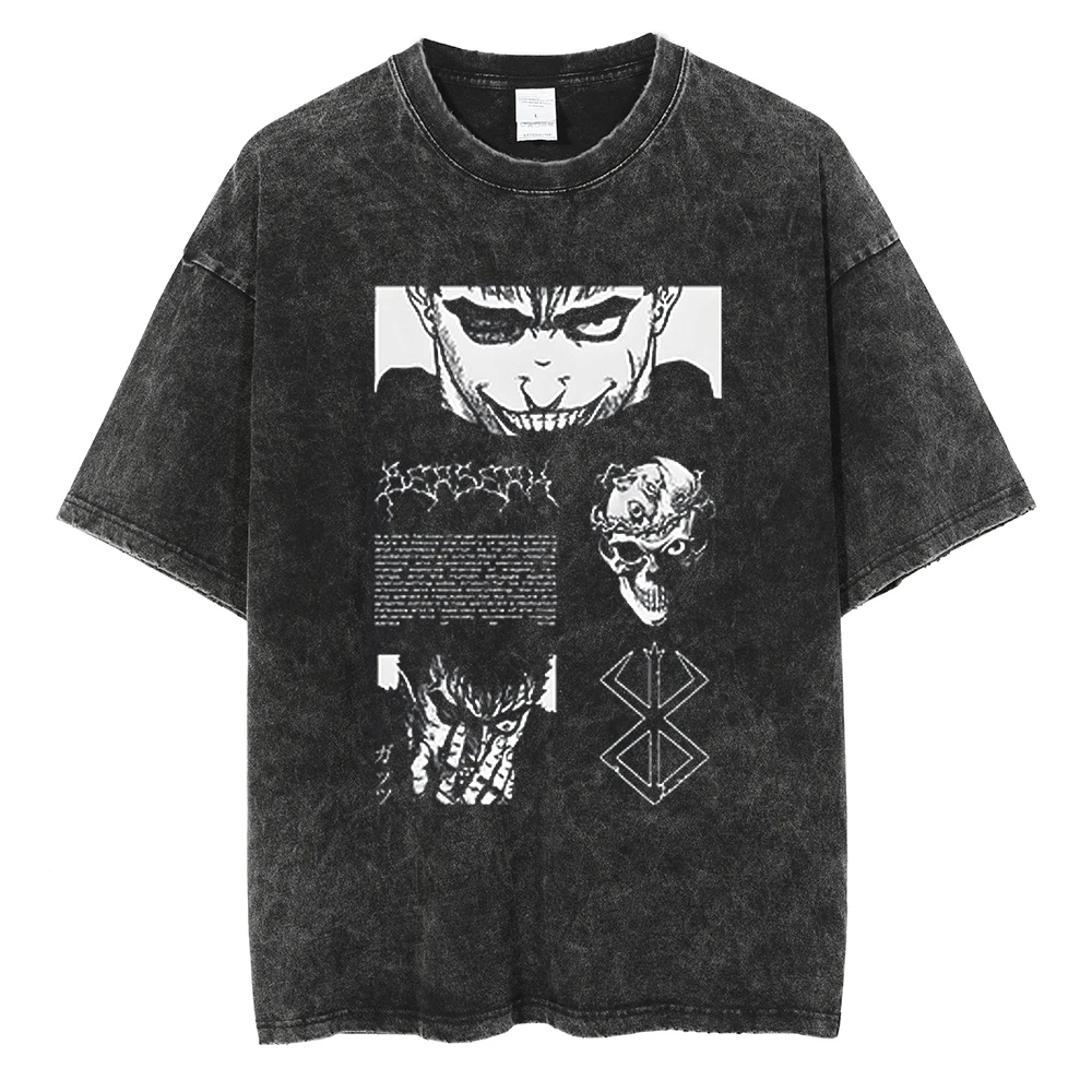 Streetwear Brand Vintage - Koszulka unisex oversize z krótkim rękawem