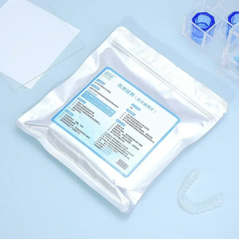 

Dental Vacuum Forming Sheets: Ideal for Orthodontic Retainers, Custom Appliances, Consumables, Pressure-Free Bubble, Durable Use