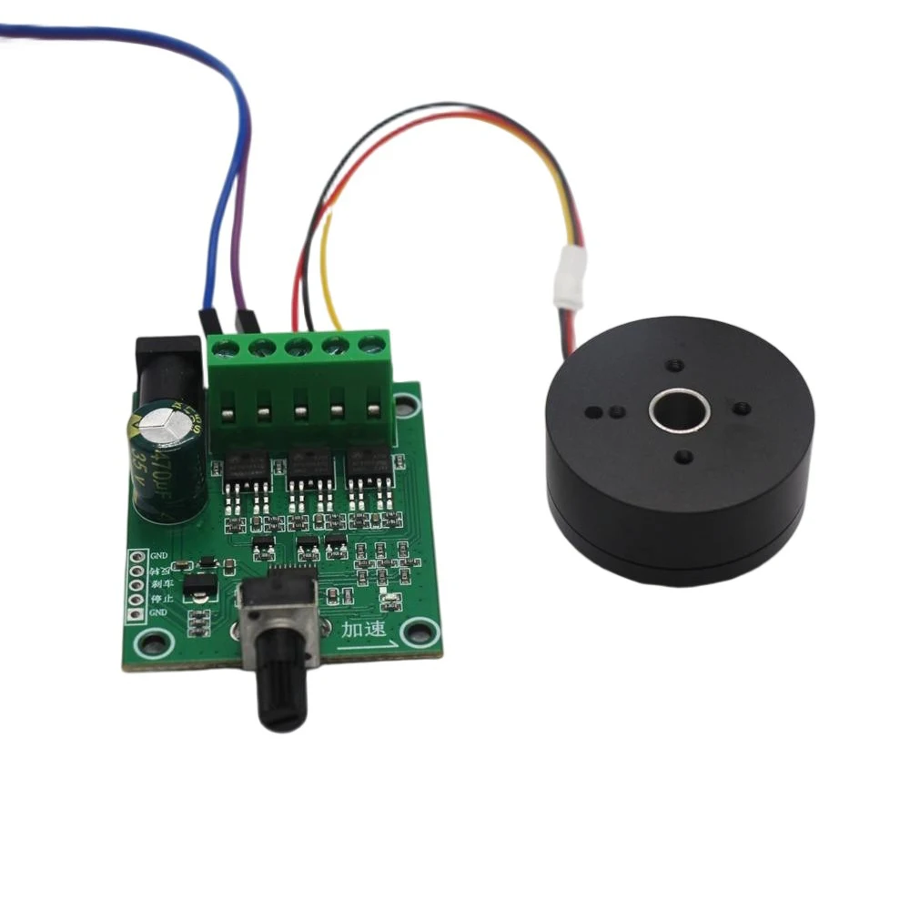 

DC Brushless Motor Driver Board+2804 Brushless Motor Knob Speed Control No Hall Drive Set Motor Forward and Reverse Control Kit
