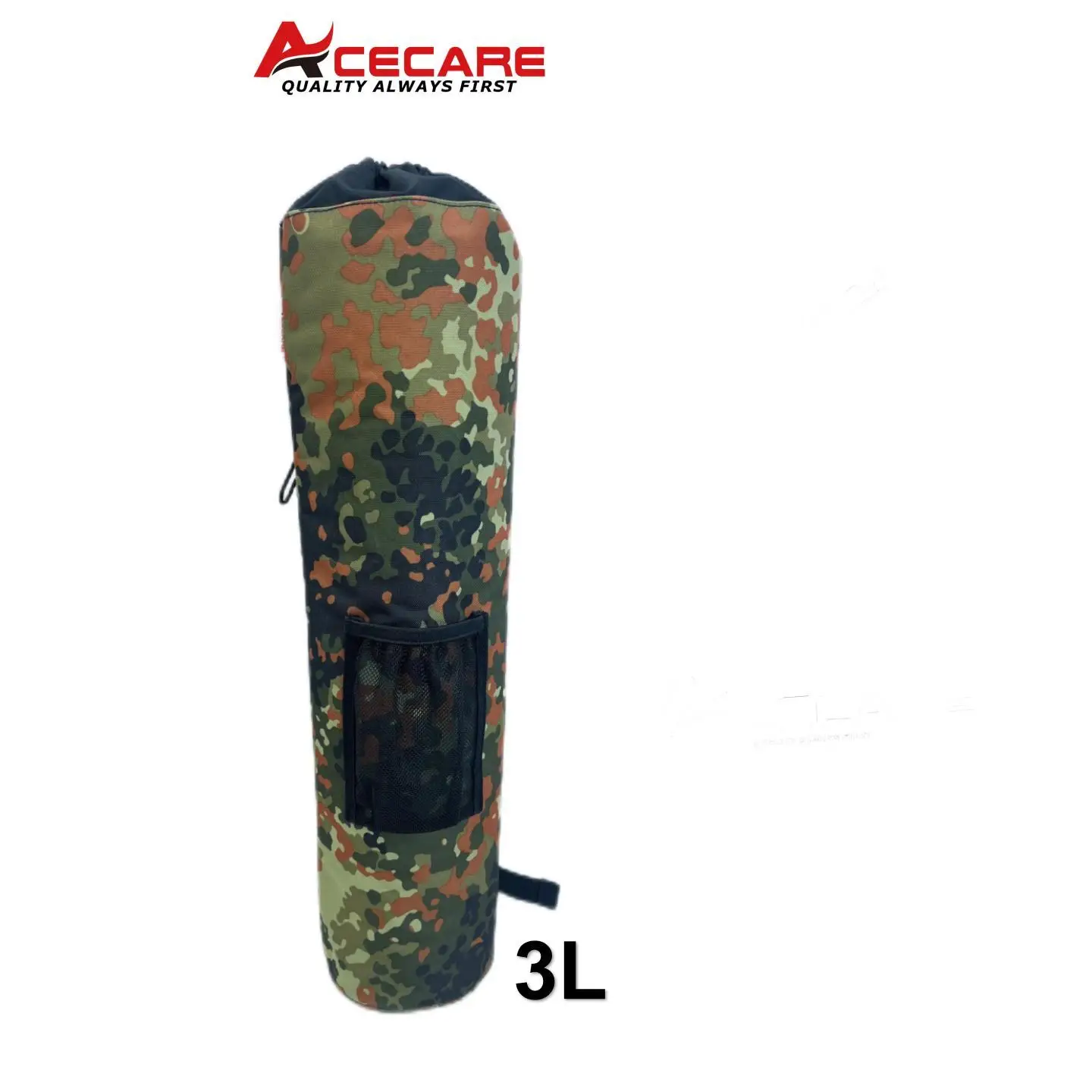 ACECARE ارتفاع ضغط 3L التمويه ألياف الكربون اسطوانة حقيبة الظهر واقية خزان اسطوانة الناقل حقيبة