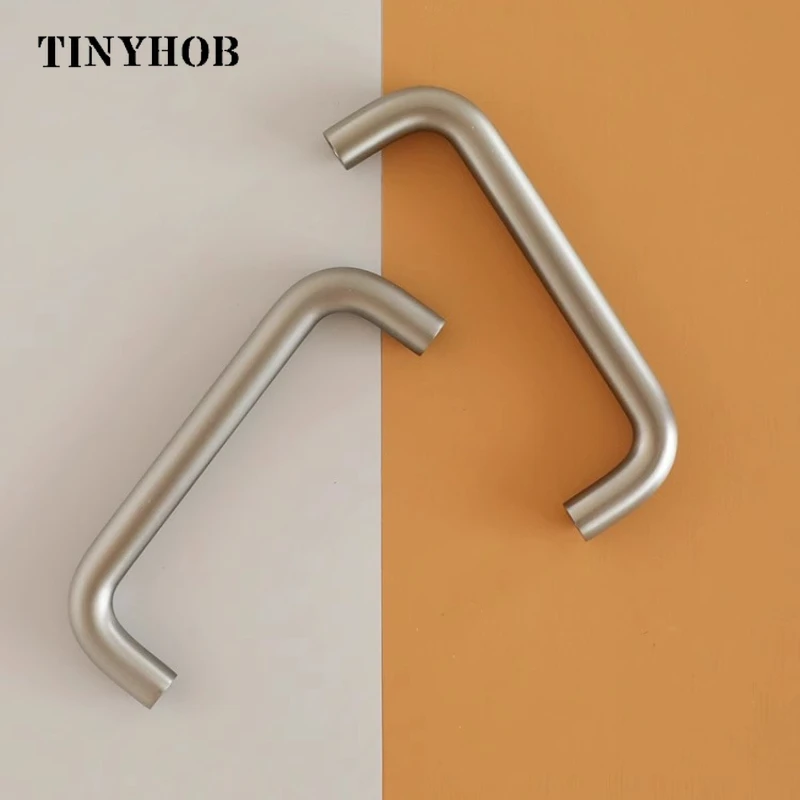 U-образная ручка для шкафа, дверная ручка и ручка для кухонного ящика, дверные ручки для шкафа, мебельная фурнитура