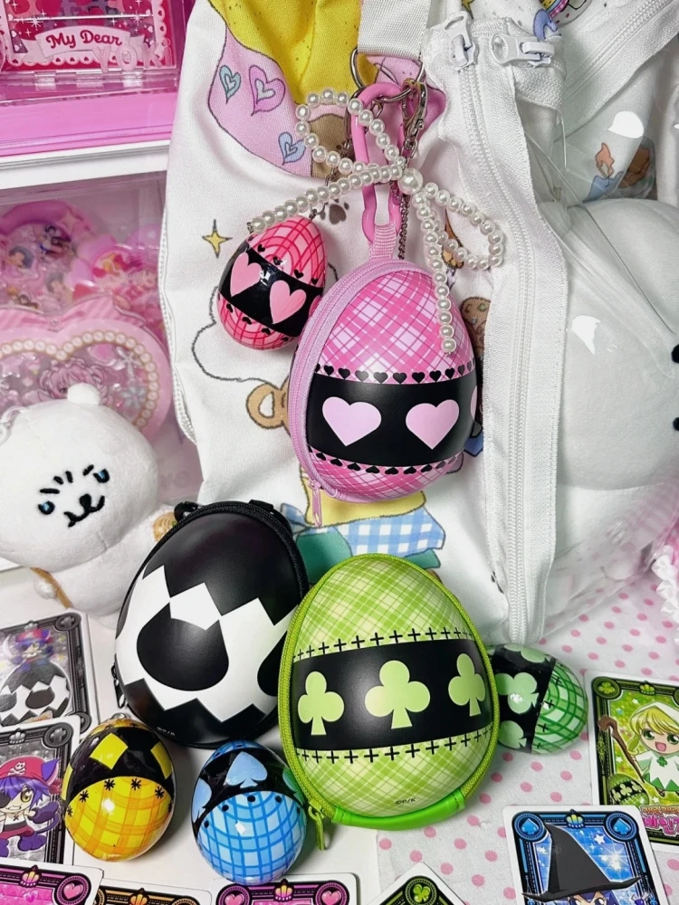 Originele Shugo Chara! Soul Eivormige Portemonnee Anime Perifere Leuke Hoofdtelefoon Opbergtas Rugzak Decoratie Verjaardagscadeaus
