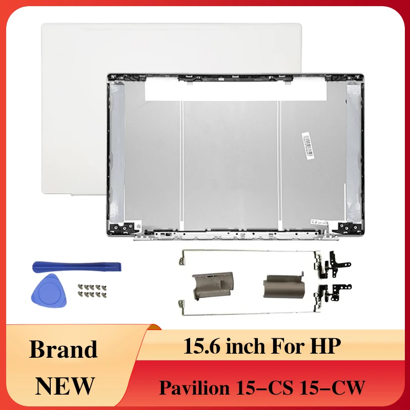

Для HP 15-CS 15-CW TPN-Q208 Series НОВАЯ задняя крышка ЖК-дисплея/передняя рамка/петли/крышка петель L28379-001 Белый