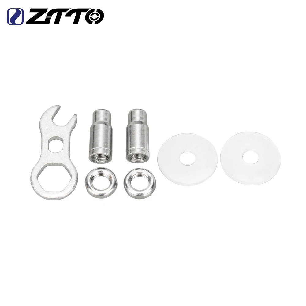 ZTTO Presta Valve Extender Tool with Installation Wrench & Sealing Gaskets Road Bike Cycling Valve Extender for Deep Rim Wheels