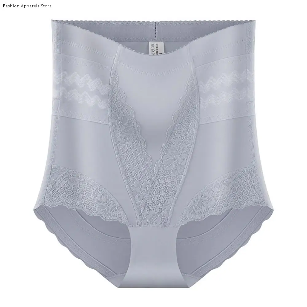 

High Waist Postpartum Body Shaper Large Size Shapewear Seamless Underpants Belly Contracting Flowers Tummy Control Underwear