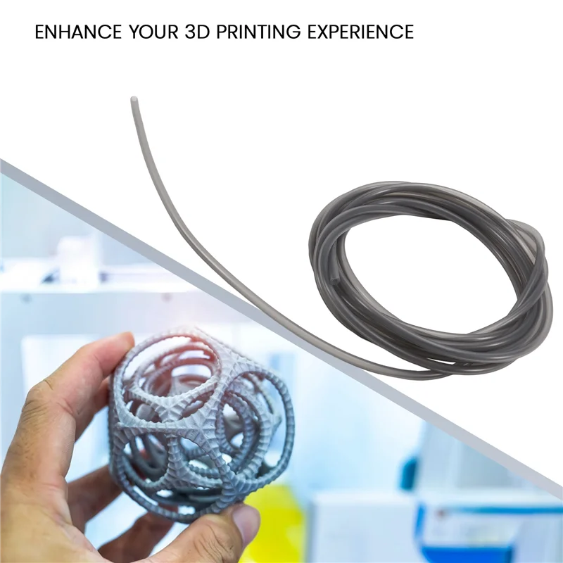 

Хорошо изготовленная трубка из ПТФЭ для 3D-принтера 2,5 × 4 мм для Bambu Lab P1P/AMS/A1 Mini Teflonto Pipe Bowden Extruder для деталей нити Bambulab B