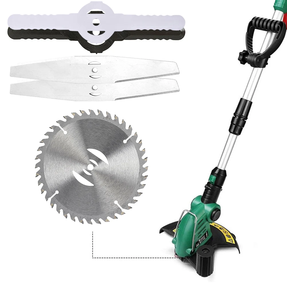 Imagem -03 - Plastic Metal Lawn Mower Head Blade Grass Trimmer Weed Eater Saw Blade Substituição Garden Power Tool 150 mm Pcs