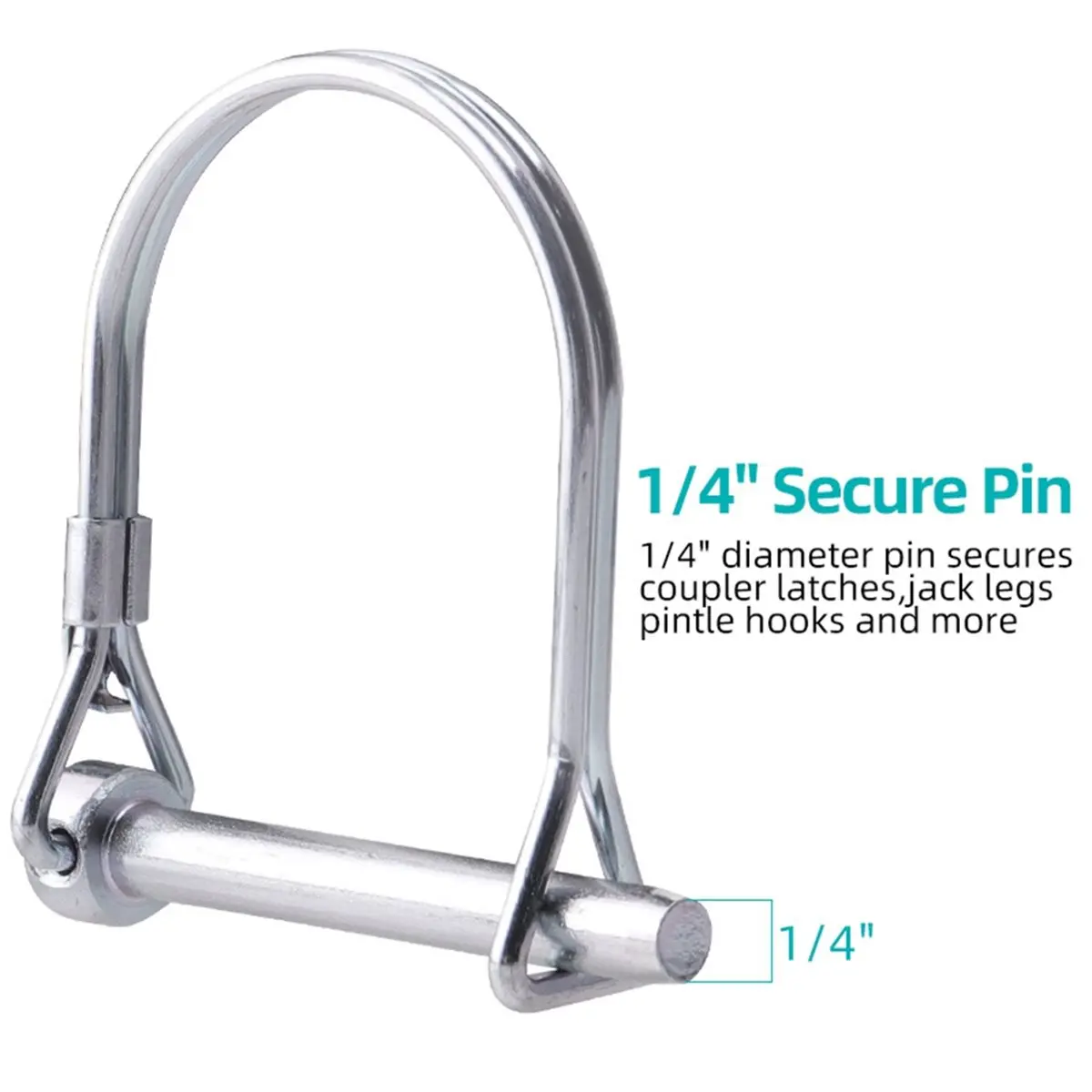 Acoplador de Remolque para Bicicleta AD10, Compatible con Remolques Instep y Schwinn, Accesorio de Acero Resistente para Niños, Mascotas y Carga