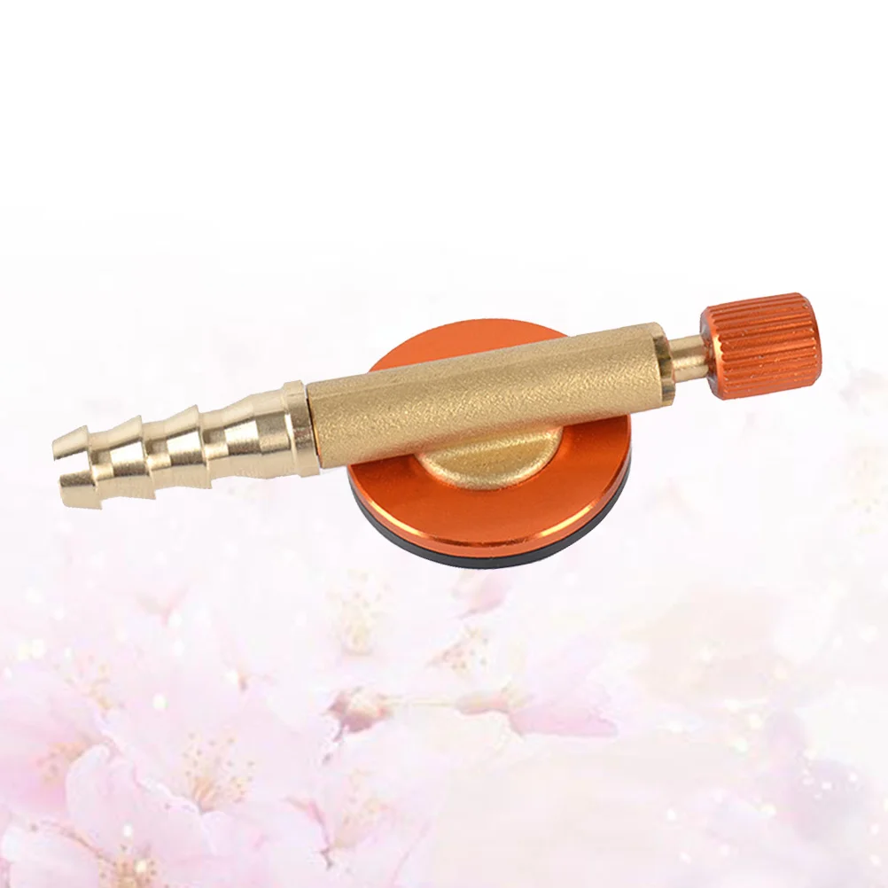 

Gas Stove Flat Cylinder Gas Control Connector Adapter Red for Camping Hiking Picnic Outdoor