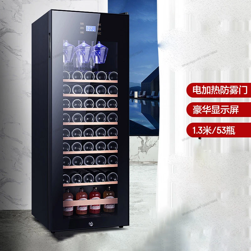 Household living room red wine cabinet, constant temperature refrigerator, wine cabinet, ice bar, small tea preservation freezer