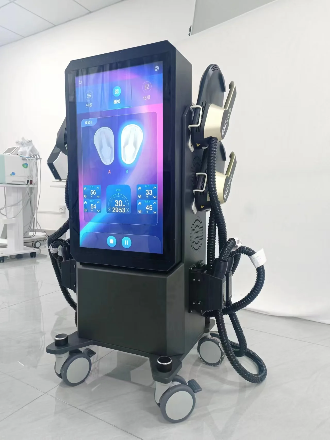 

Nova MYOslim 6500W Energy EMS Neo RF HI-EMT Body Sculpting Machine - High-End Muscle Toning And Weight Slimming Beauty Equipment