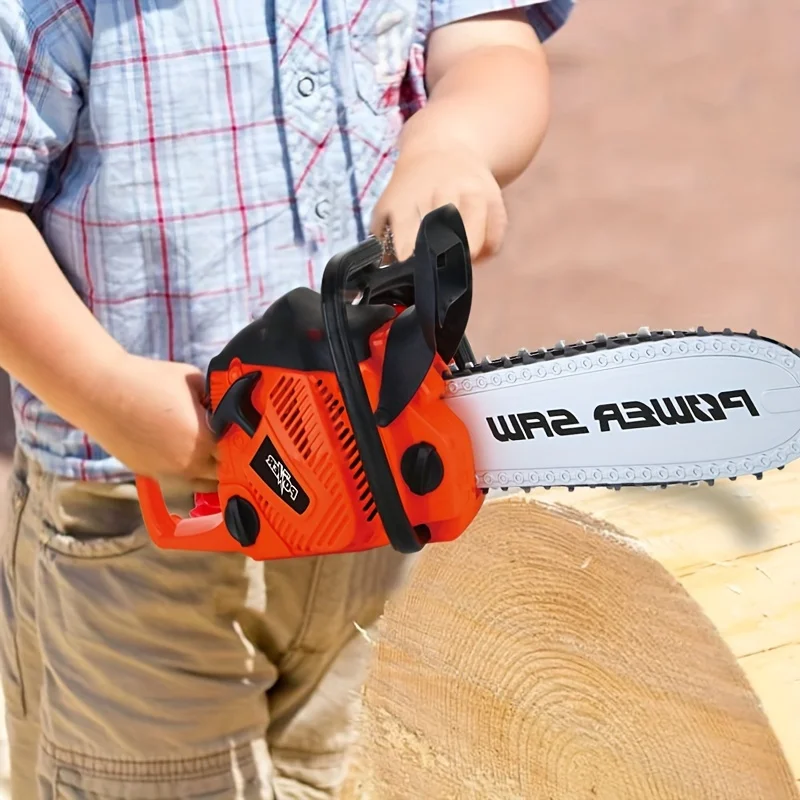 Toy Chainsaw for Kids, Family Day Games Pretend Play Series Kids Tool Set, Kids Chainsaw, Christmas Gifts for Boys 3-8 Year Olds