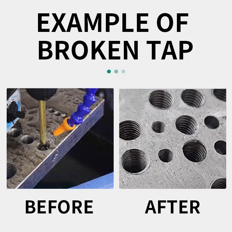 Portable broken tap machine, screw tap, drill bit, servo EDM machine, electric pulse punching machine