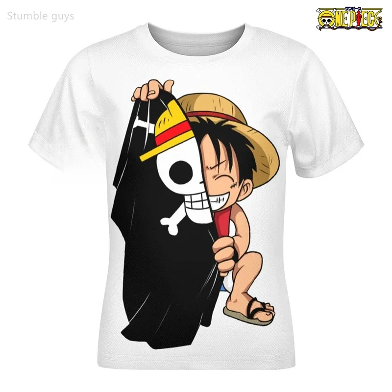 Men One Piece T-Shirt Sanji Black Leg Jersey Summer Men Soft Short Sleeve Casual Boys Clothes Girls Daily Sports Tops