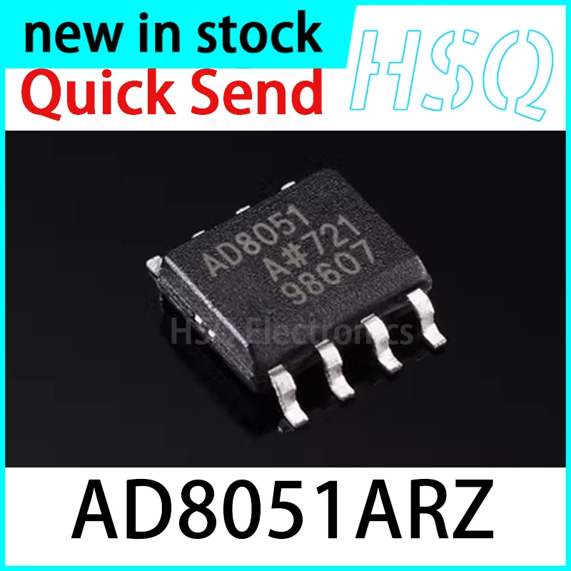 5PCS AD8051ARZ AD8051AR AD8051A High-speed Operational Amplifier Chip Packaging SOP-8 New