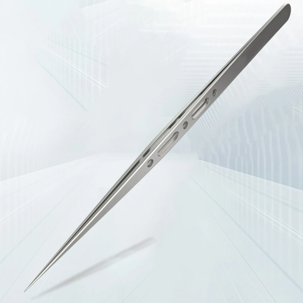 Nonmagnetic Tweezers for GAN11 For Phone Repair Electronic Jump Wire Tool with High Hardness Tip for Precise Clamping